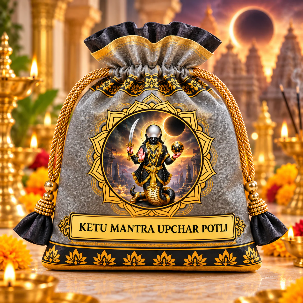 Ketu Mantra Upchar Potli (43 Potli)