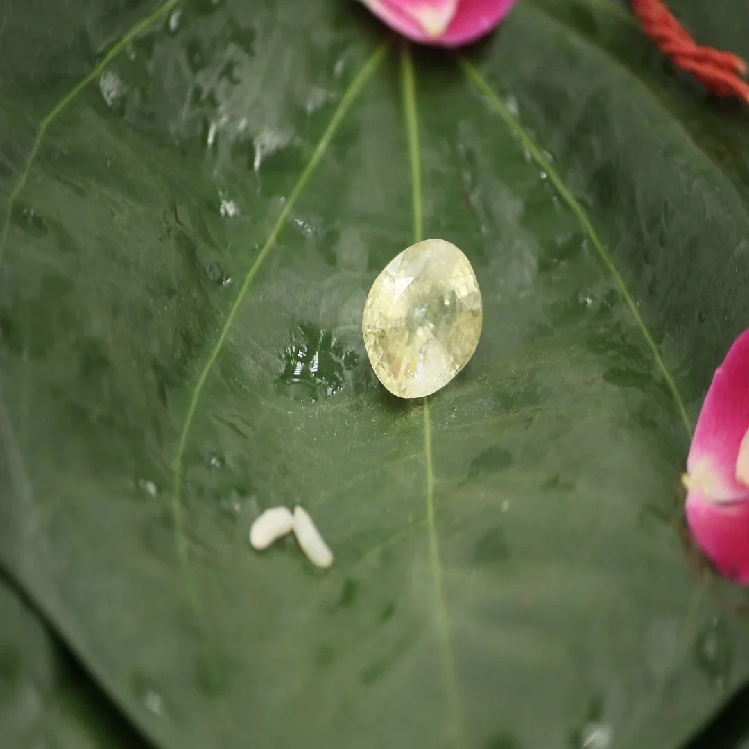 Yellow Sapphire (Pukhraj) Gemstone - Premium
