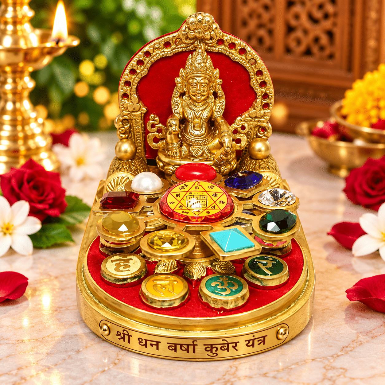 Shri Dhanvarsha Kuber Yantra Chowki