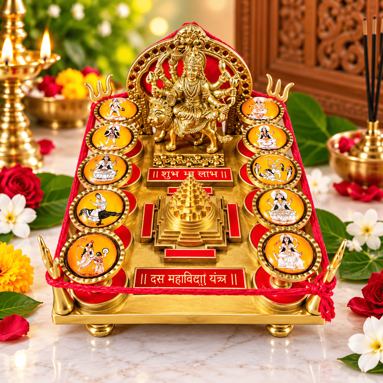Das Mahavidya Yantra Chowki