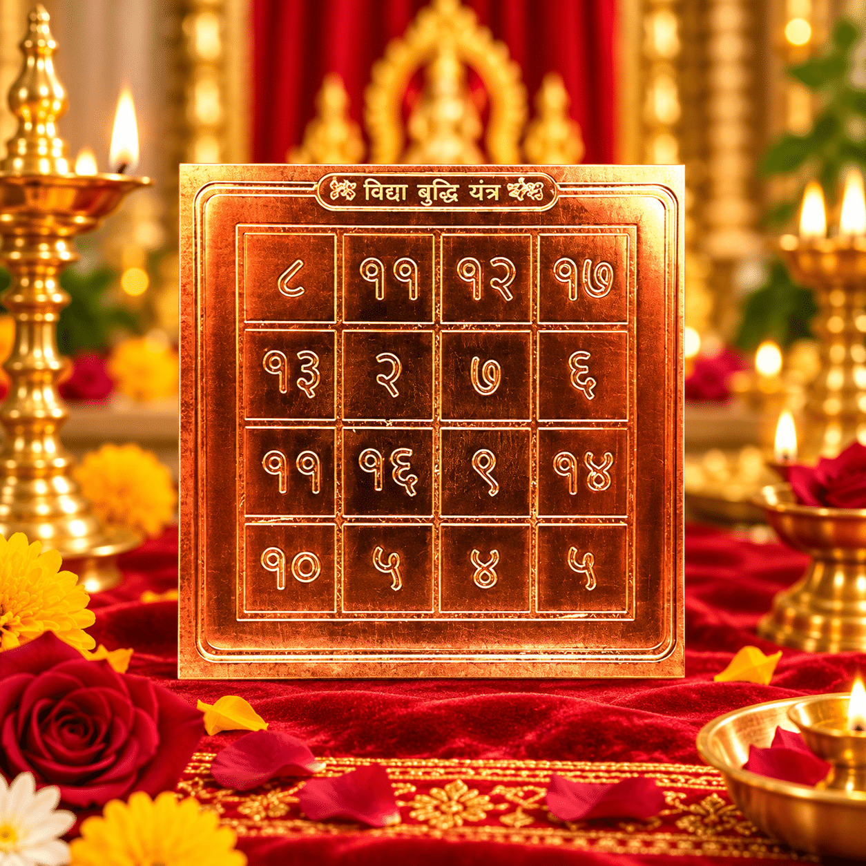 Vidya Buddhi Yantra With Puja